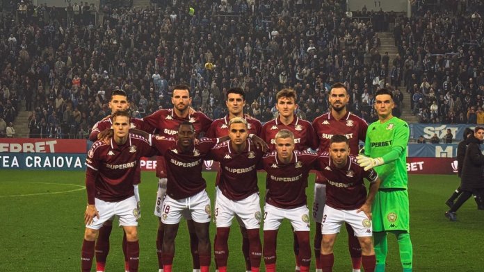 Altercație între fani la partida Rapidului: patru indivizi evacuați, două sancționate