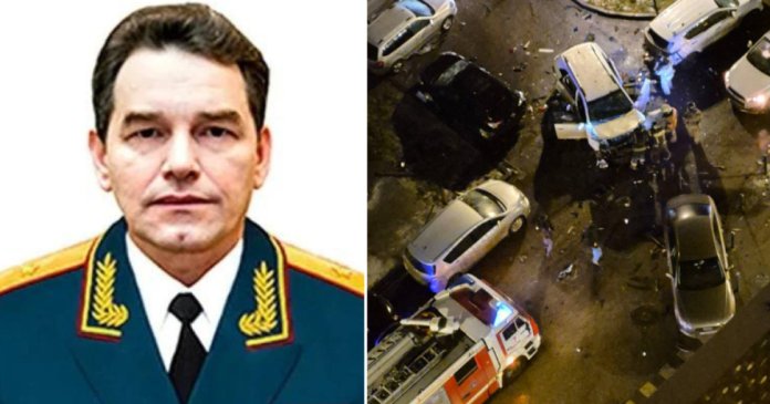 Un ofițer rus a murit la Moscova după o explozie a unei mașini-capcană. Se efectuează o anchetă asupra unei posibile conexiuni cu serviciile secrete din Ucraina.