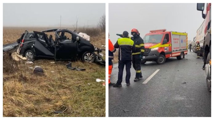 Accident rutier grav în Timiș: Șase victime fatale și două persoane internate în spital