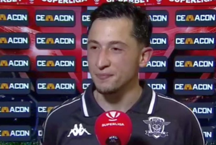 Moruțan, numit jucătorul partidei după 30 de minute în Superliga: „Titlul? Evident că este posibil. Aspir să evoluez din ce în ce mai bine”