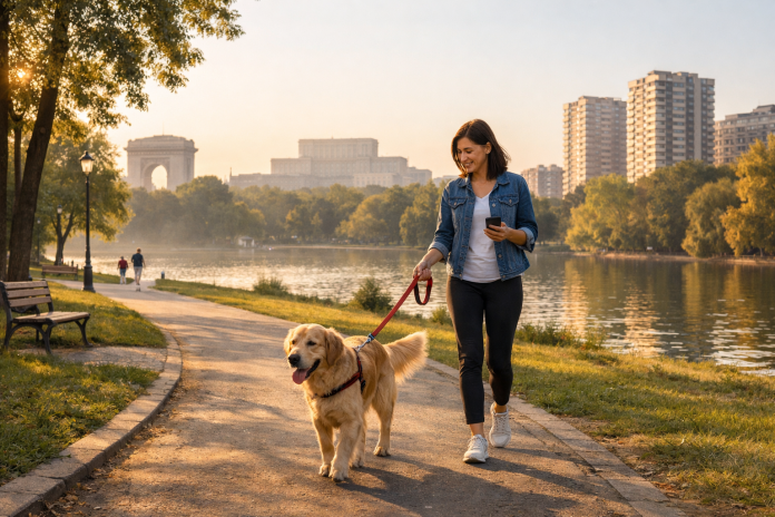 Pet sitter în București doar pentru plimbări zilnice, fără cazare