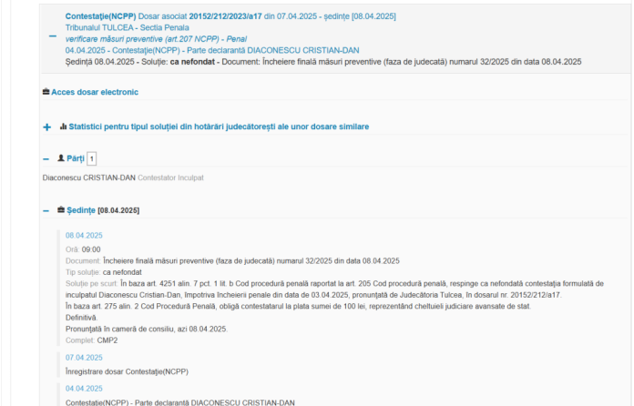 Dosarul „Sex cu minore” al lui Dan Diaconescu rămâne blocat la Tulcea. Noutăți din ultimele 11 luni.