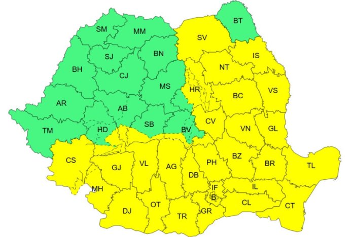 Vreme neprielnică în cea mai mare parte a țării: ANM a emis noi alerte de furtuni, ninsori și vânt puternic. Zonele...