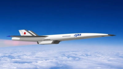 Japonia dezvoltă un avion hipersonic destinat pasagerilor, capabil să atingă o viteză de peste două ori...
