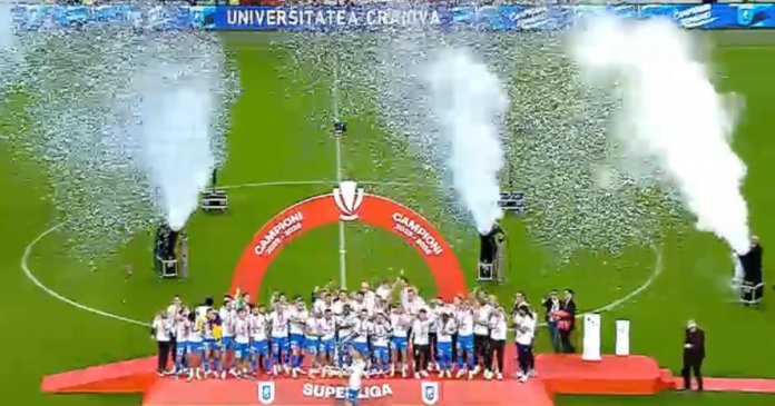 Superliga: Universitatea Craiova se proclamă campioană a României după succesul de 5-0 în fața Universității Cluj. Formația...