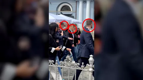 Un număr mai mare de ofițeri SPP decât de jurnaliști în apropierea lui Bolojan, la Timișoara. Care este motivul pentru care se bucură de protecția unei echipe de ofițeri, dacă este sprijinit de întreaga națiune, exact cum susține propaganda?